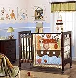 Cocalo Noah and Friends 6 Piece Crib Set