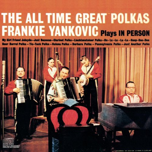 CD-Charts  Music : The All Time Great Polkas: Frankie Yankovic Plays in Person