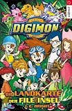 Digimon File Island - Landkarte - Poster gefalzt und im Umschlag eingeklebt - J. E. Bright