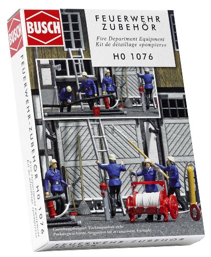 Busch 1076 - Feuerwehr-Zubeh&ouml;r Basic Preisvergleich