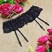 Women Lady Lace Garter Belt Stretch G-string Stocking Suspender 2 Layer