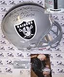 Ken Stabler Autographed/Hand Signed Los Angeles Raiders Authentic Helmet