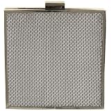 Magid Metal Weave Square Clutch