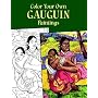 Color Your Own Gauguin Paintings (Coloring Books)