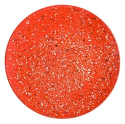 Zak Designs Confetti 11-Inch Recycled-Melamine Dinner Plate, Red