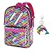 Flip Glitter Mermaid School Bag Magic Reversible Sequin Backpack for Girls (COLORFUL)