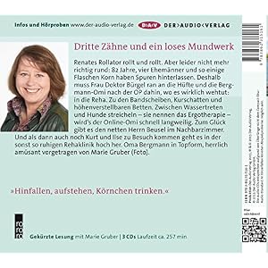 Das bisschen Hüfte, meine Güte: Die Online-Omi muss in Reha (3CDs)