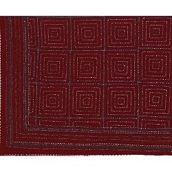 Cotton Bed Cover Wood Block Print Home Decorating Size Twin
