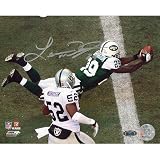 Steiner Sports NFL Leon Washington Diving Touchdown Vs Raiders Autographed 8-by-10-Inch Photograph