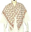 Square Silk Scarf Dress in Crepe 44 x 44 inches (sqsrf072)