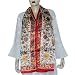 Printed Scarves Satin Silk India Dress 22 X 72 inches