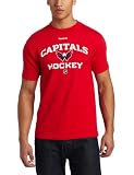 NHL Washington Capitals Authoritative Red Short Sleeve Tee (Red, Small)