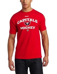 NHL Washington Capitals Authoritative Team Short Sleeve Tee