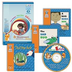 Learn To Read using Montessori Home Real E-FUN New Reader Collection Level 2/DVD Edition