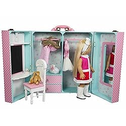 18 inch Doll Clothes Storage Trunk