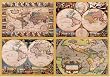 Ravensburger Puzzle 18,240 Pieces 4 Historic World Maps