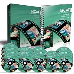 MCAT VisualAid - 36 Hours of Comprehensive Video MCAT Review & Test Prep on 15 DVDs + PDF, MCAT Audio Review on MP3 & MCAT Test Software