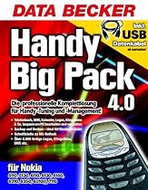 Handy Big-Pack USB Nokia, CD-ROM Die professionelle Komplettlösung für Handy-Tuning und -Management. Für Nokia 5110,5130, 6110, 6130, 6150, 6210, 6250, 6310(i), 7710. CD läuft unter Windows 98/98SE/Me/2000/NT4(SP6)/XP