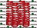 Dropzone Performance Lowering Sport Springs for Chevrolet Malibu 4 & 6 cyl 97-04