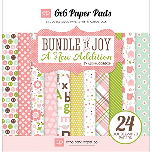 Echo Park Paper Company Bundle of Joy Girl 2 Paper Pad