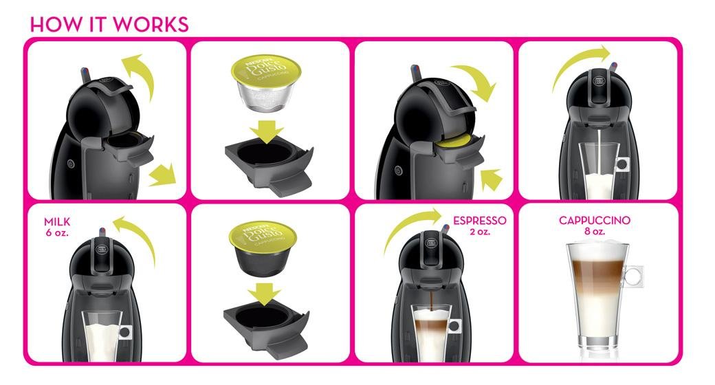 Купить Nescafe Dolce Gusto Piccolo в интернетмагазине Amazon с