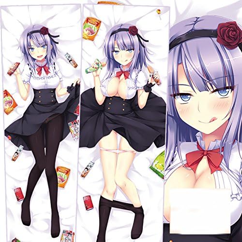 60x20" 2WT Dagashi Kashi Shidare Hotaru Anime Otaku Hugging Body Dakimakura Cushion Pillow Case Cover