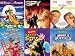 All Dogs Go to Heaven 1 & 2, Spy Kids, Harriet the Spy, Man of the House, Angels in the Outfield