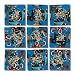B Dazzle Antique Autos Scramble Squares 9 Piece Puzzle