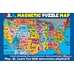U.S.A. Magnetic Puzzle Map