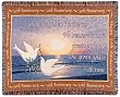 Golden Anniversary Throw - 50th Wedding Anniversary Gift