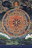 Mandala of Padmapani Religion & Philosophy Art Poster Print, 24x36