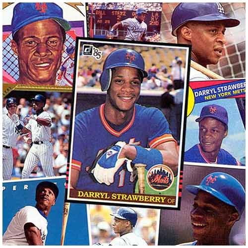 Various Brands New York Mets Darryl Strawberry 20 Cards