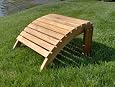 Teak Adirondack Ottoman