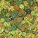 10mm Flat Round Sequins Yellow Hologram Glitter Sparkle Metallic