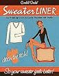 Cuddl Duds&reg; Sweater Liner V-Neck Long Sleeve Top