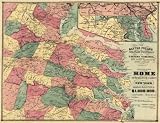The battle fields and military positions in eastern Virginia, from surveys supplied by officers of the army Entered according to Act of Congress in the year 1862, by D. A. Heald. (Civil War Map Reprint: 36