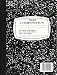 Mead Black Marble Wide-Ruled Composition Book, 12-Pack, 100 pages (09910)