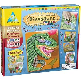 Sticky Mosaics Dinosaurs