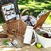 Huntsman Picnic Basket for Four with Coffee Set and Blanket