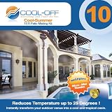 Cool-Summer 10 FT. Premium (200 PSI Capable) Outdoor Patio Misting System w/ Inline Filter by Cool-Off - Patio Mister Kit