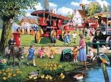 Ravensburger Puzzle Two x 500 Pieces Nostalgic Deasons: Spring/Autumn