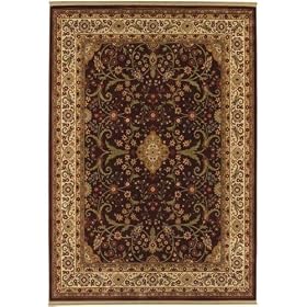 Shaw Area Rugs: Kathy Ireland Gallery Rug: Garden Fantasy Brown 11700: 9'3x13'3 Rectangle by Shaw Rugs
