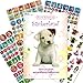 Puppy and Kitty Stickers Party Favor Pack ~ Over 140 Cute Kitten and Puppy Stickers for Kids