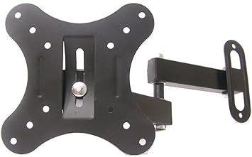 【クリックで詳細表示】テレビ 壁掛け 金具 アーム 式 13 ～ 27インチ VESA 規格 対応 モニターアーム： 文房具・オフィス用品