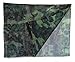 Woodland Camo Individual Sniper Net Veil - 5ft x 8ft - Made in USA