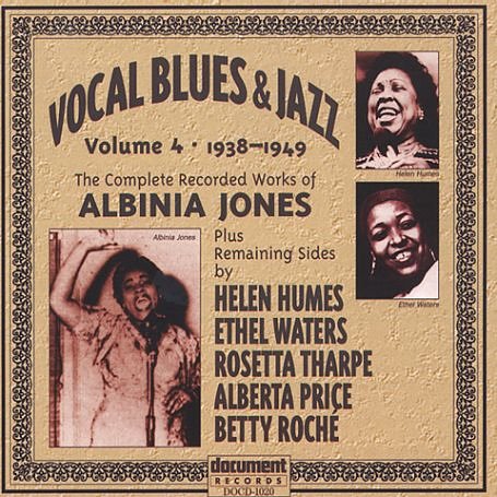 CD-Charts  Search : Vocal Blues and Jazz Vol.4 1938-1949
