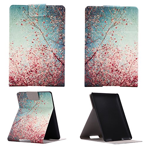 NDLBS(TM) Case for Kindle Paperwhite, Premium Ultra Slim Leather Cover with Auto Wake/Sleep Amazon Kindle Paperwhite(Fits All versions:2015 2013 2012 6'' E-reader)(Sakura)