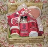 Aromatherapy Rose Gift Basket. Give Someone's Heart a Lift. 100% Natural. Great Gift!