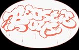 Beastie Boys - Red on White Oval Logo - Sticker / Decal