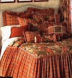 Middleton Romantic Trim Bedspread Shams Quilt Set